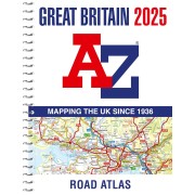 Storbritannien A-Z Atlas 2025